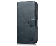 iCarer Wallet Case Oil Wax do iPhone 14 Pro (Anti-RFID) niebieski 6975092686071 - 1201117 - zdjęcie 1